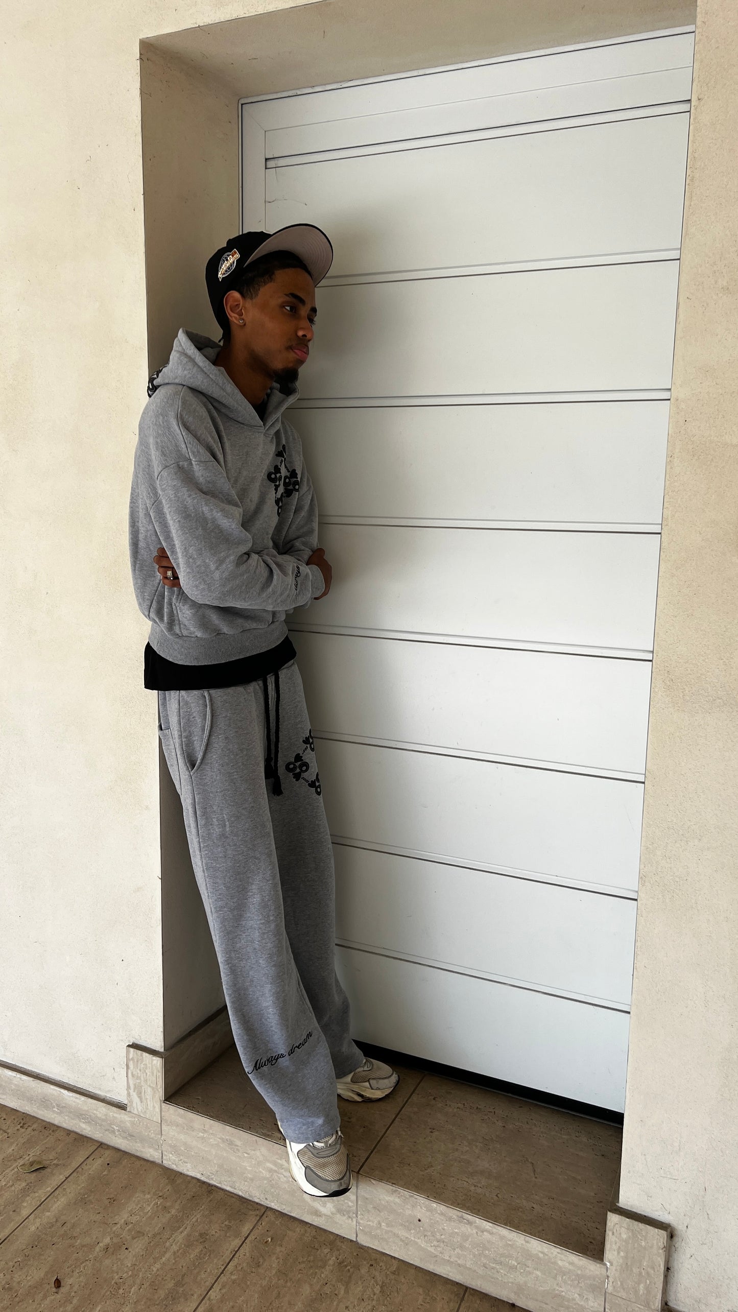 “Always dream” Pant - Grey