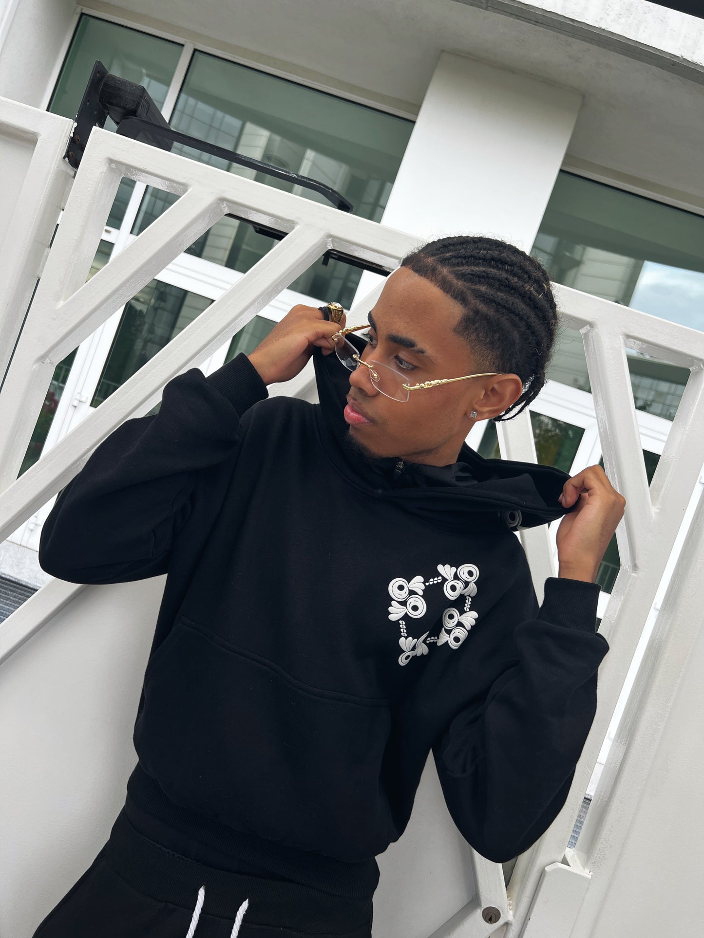 “Always dream” Hoodie - Black
