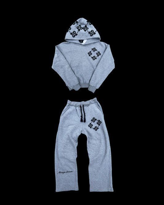 “Always dream” Tracksuit - Grey