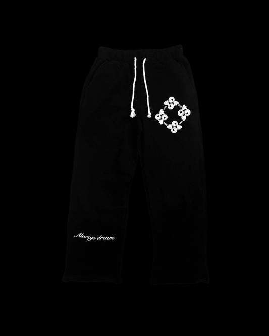 “Always dream” Pant - Black