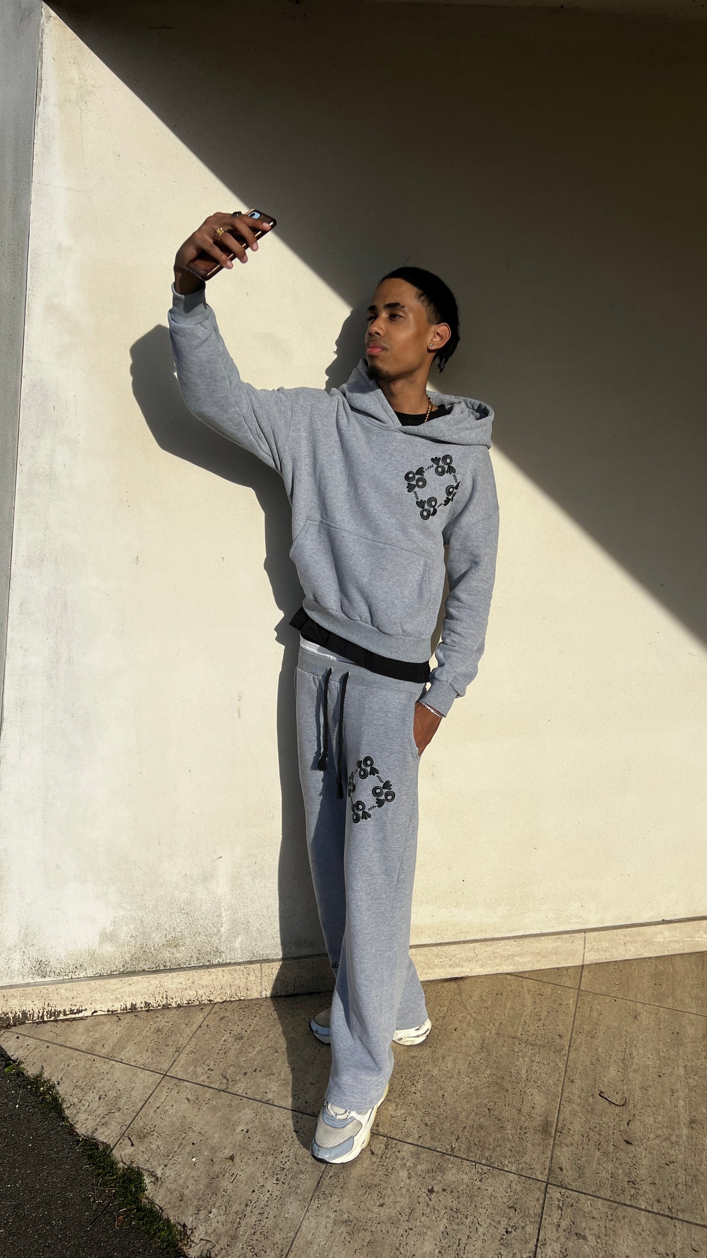 “Always dream” Pant - Grey